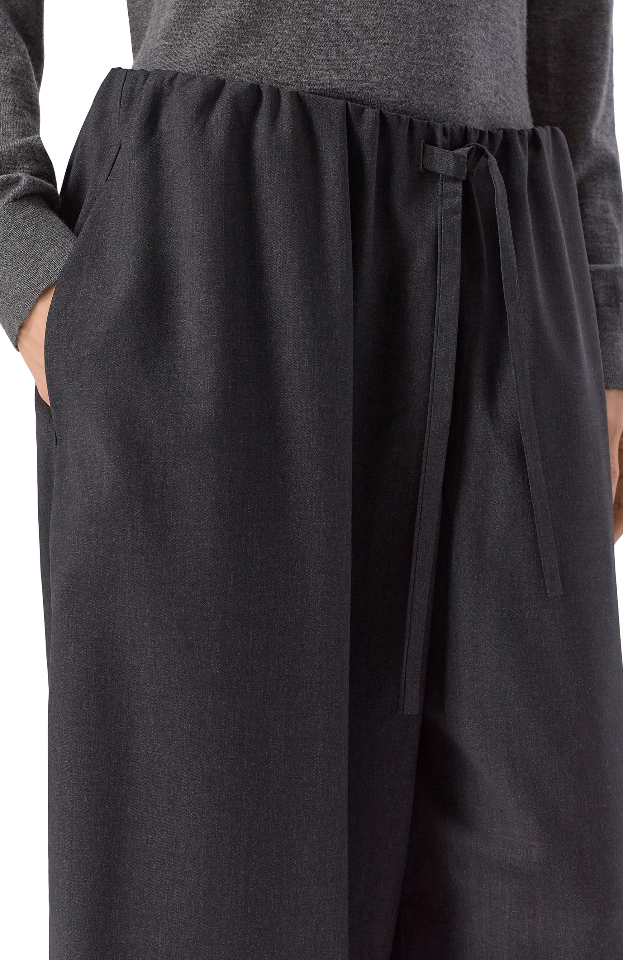 Шерстяные брюки TOTEME, арт. 261-WRB0343-FB0552, фото 5