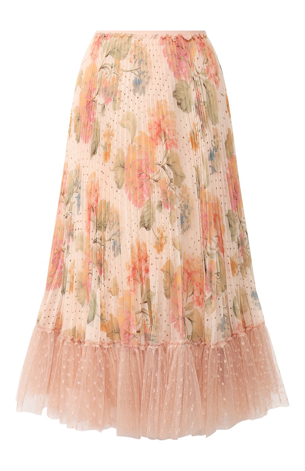 Юбка-миди REDVALENTINO бежевого цвета по цене 97550 руб., арт. TR3RAD30/4SL, фото 1 Юбка-миди REDVALENTINO, арт. TR3RAD30/4SL, фото 1