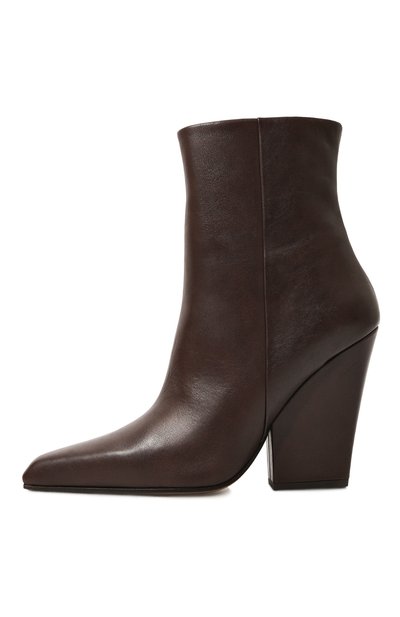 Кожаные ботильоны jane 100 PARIS TEXAS коричневого цвета по цене 69100 руб., арт. PX1195/XVT01, фото 4 Кожаные ботильоны jane 100 PARIS TEXAS, арт. PX1195/XVT01, фото 4