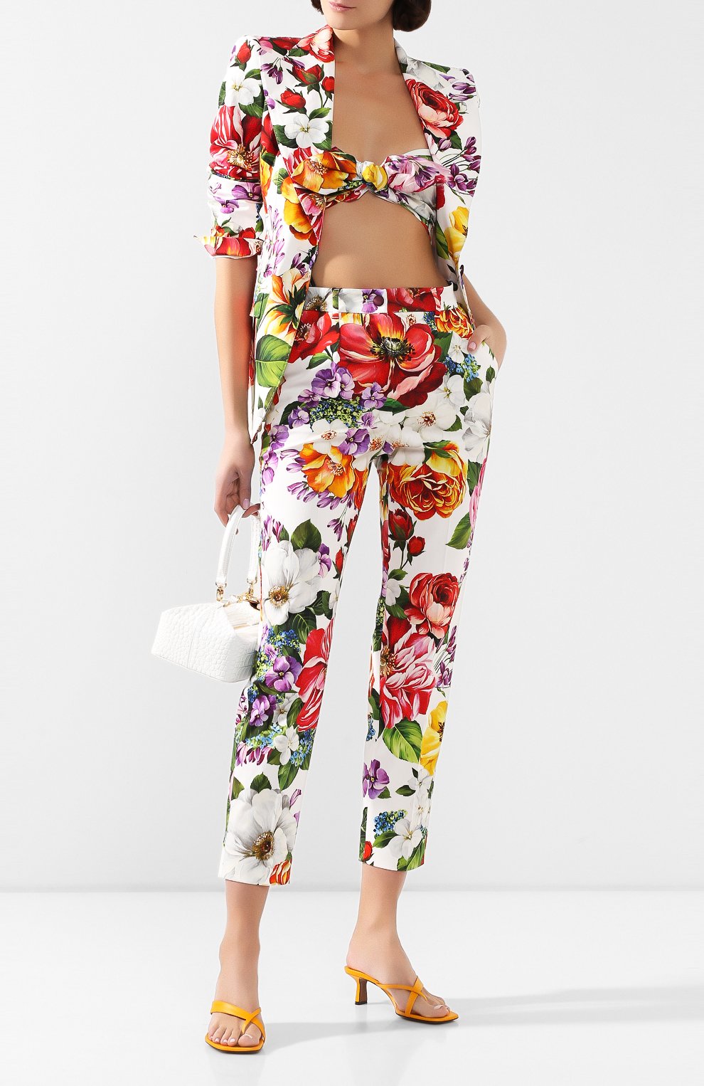 Хлопковый топ DOLCE & GABBANA, арт. F74F3T/HS5F9, фото 2