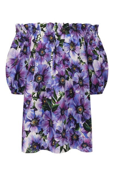 Хлопковый топ DOLCE & GABBANA, арт. F71J7T/HS5GD, фото 1