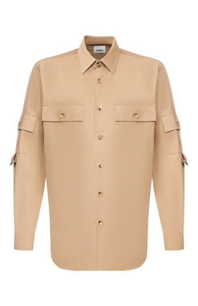 Хлопковая рубашка BURBERRY, арт. 8023756, фото 1