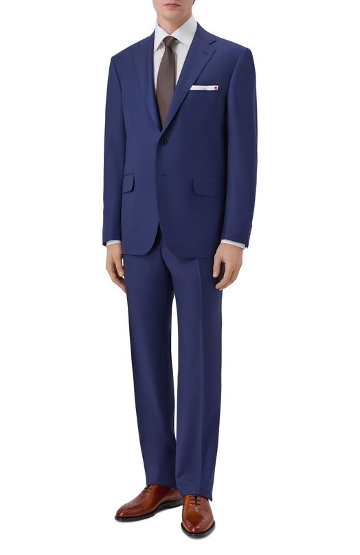 Шерстяной костюм Kiton UA81K08181 Синий UA81K08181