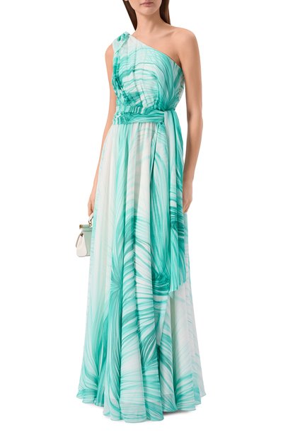 Шелковое платье KITON, арт. D61364K0870G, фото 2