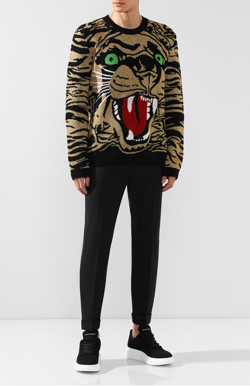 Шерстяной свитер GUCCI, арт. 545734/XKADS, фото 2