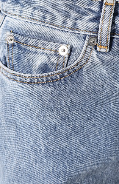 Джинсы GANNI голубого цвета по цене 20500 руб., арт. F4481, фото 5 Джинсы GANNI, арт. F4481, фото 5