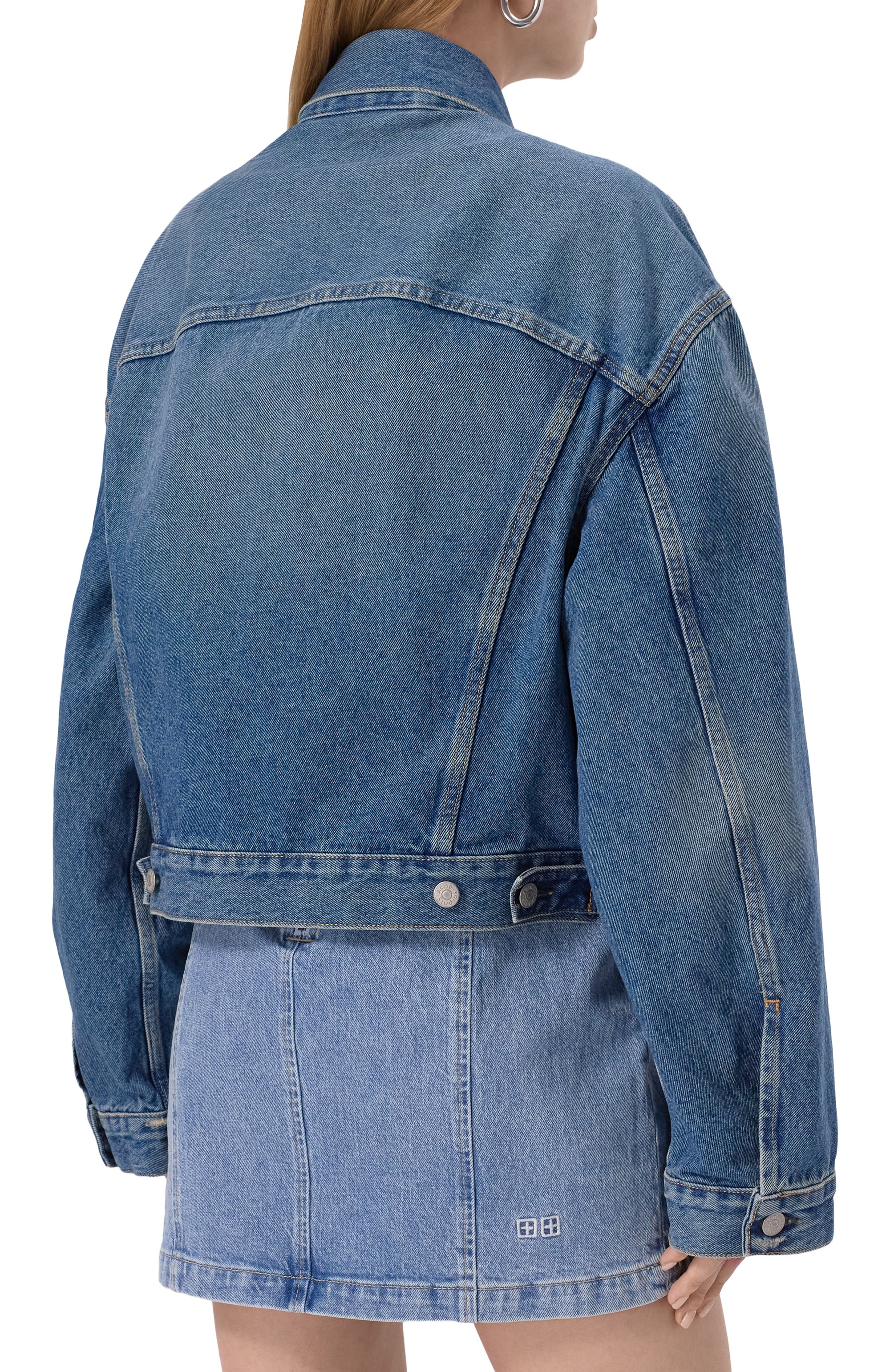 Джинсовая куртка ACNE STUDIOS, арт. FN-WN-0UTW001035/A90640, фото 4