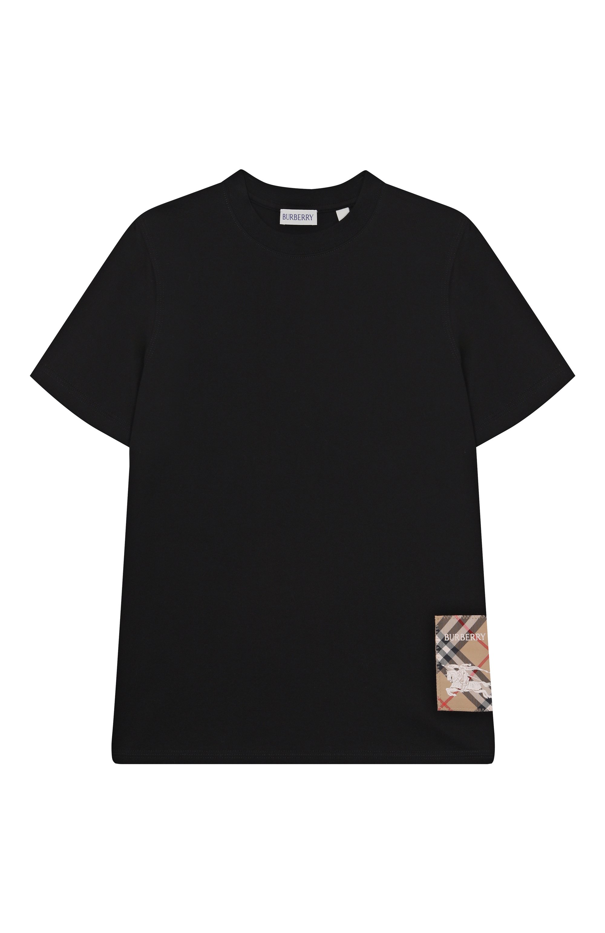 Хлопковая футболка BURBERRY, арт. 8096554, фото 1