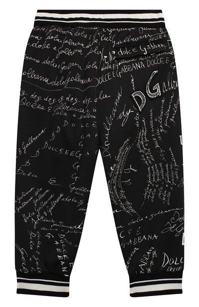 Хлопковые джоггеры DOLCE & GABBANA, арт. L4JPBQ/G7XBS/2-6, фото 2