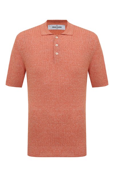 Мужская поло изо льна и хлопка GRAN SASSO, арт. 57118/18641