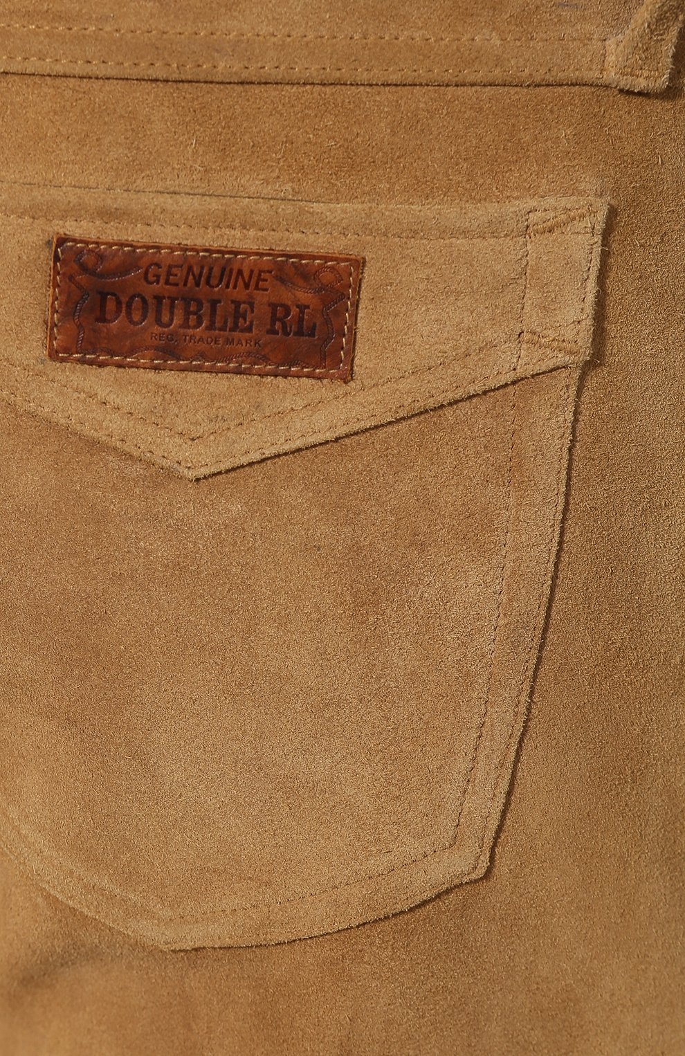 Замшевые брюки RRL, арт. 782775062, фото 5