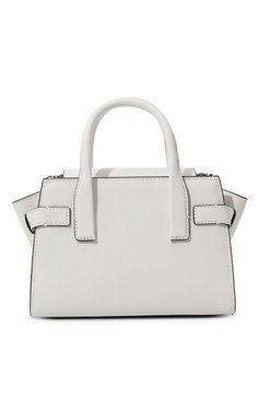 Женская сумка carmen MICHAEL MICHAEL KORS белого цвета, арт. 35S2SNMS5L | Фото 6 (Размер: small; Ремень/цепочка: На ремешке; Сумки-технические: Сумки top-handle; Материал: Экокожа)