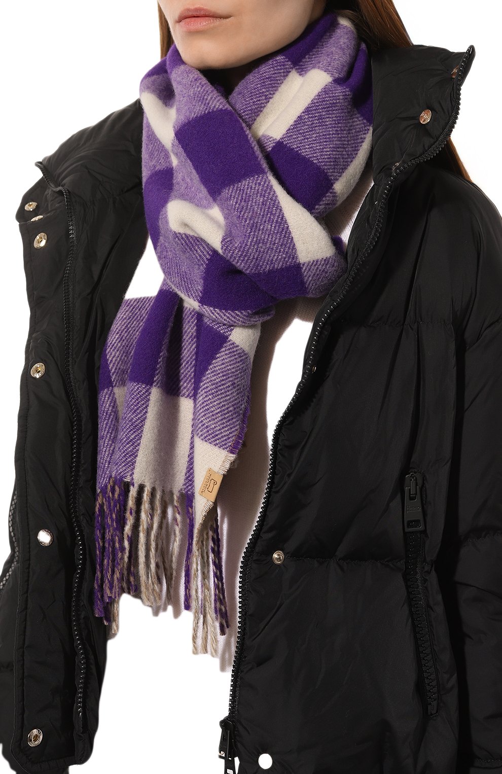 Шерстяной шарф WOOLRICH, арт. CFWWAC0170FRUT3555, фото 2