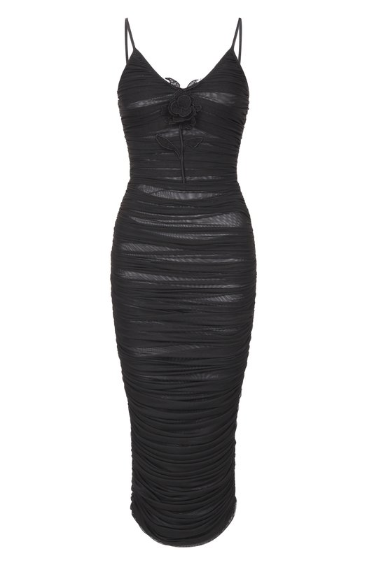 Платье David Koma RE26DK10DA Чёрный RE26DK10DA