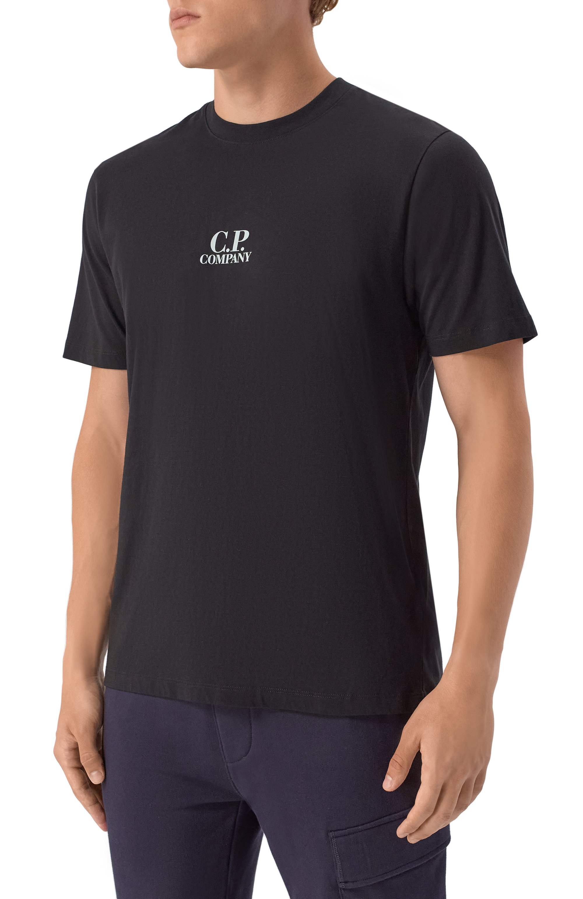 Хлопковая футболка C.P. COMPANY, арт. 19CMTS106A006586W, фото 3