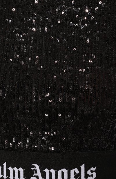 Топ с отделкой пайетками PALM ANGELS, арт. PWAD067F24FAB002, фото 5