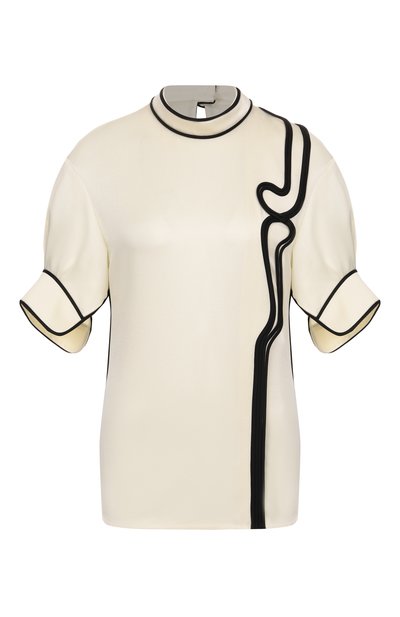 Женская атласная блузка JIL SANDER, арт. J03DL0182-J76018