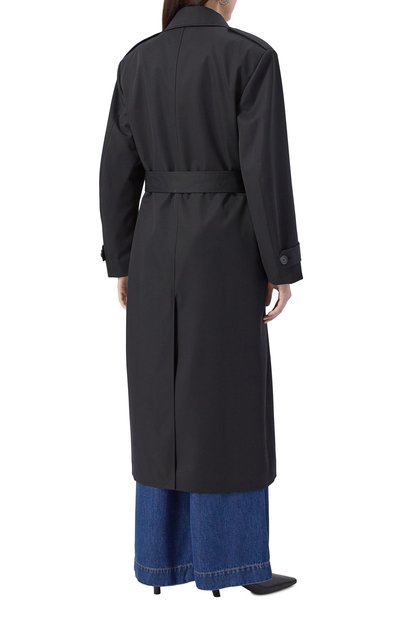 Шерстяной плащ BOSS, арт. 50543198, фото 4