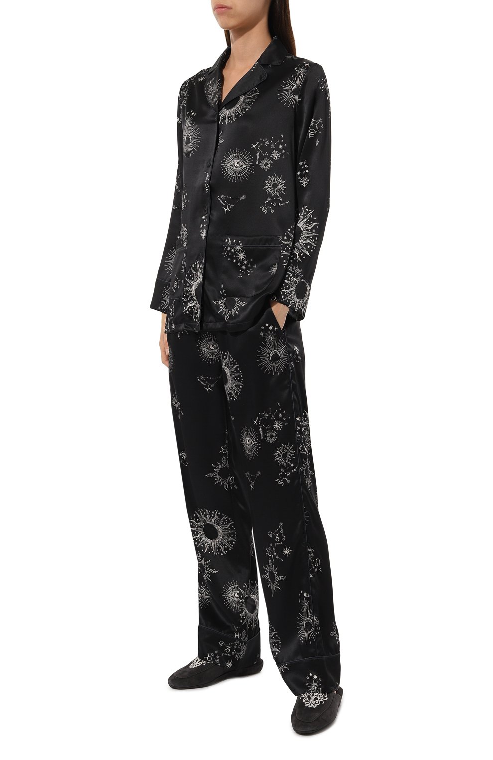 Шелковая пижама MORPHO&LUNA, арт. S31P26MB, фото 2