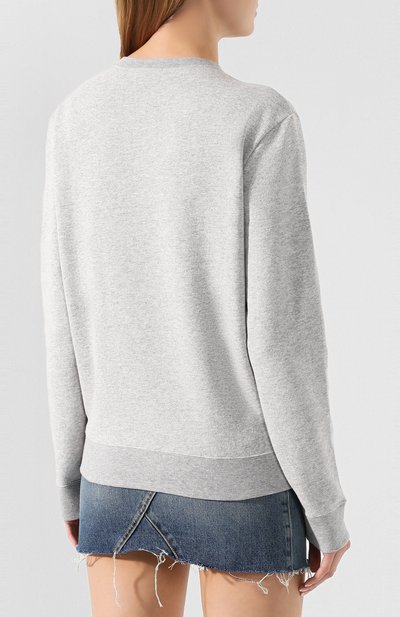 Хлопковый свитшот SAINT LAURENT, арт. 603233/YBPZ2, фото 4