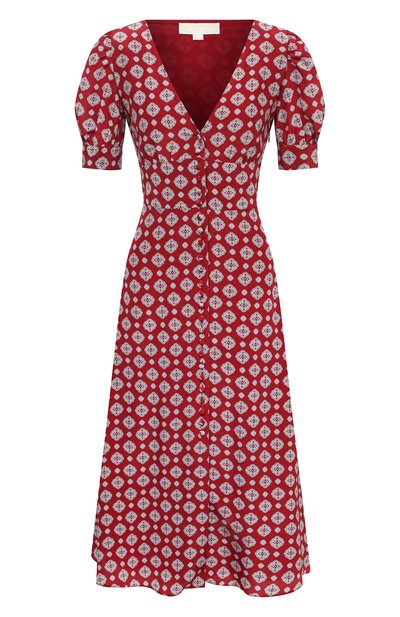 Шелковое платье MICHAEL MICHAEL KORS, арт. MU08ZK1EME, фото 1