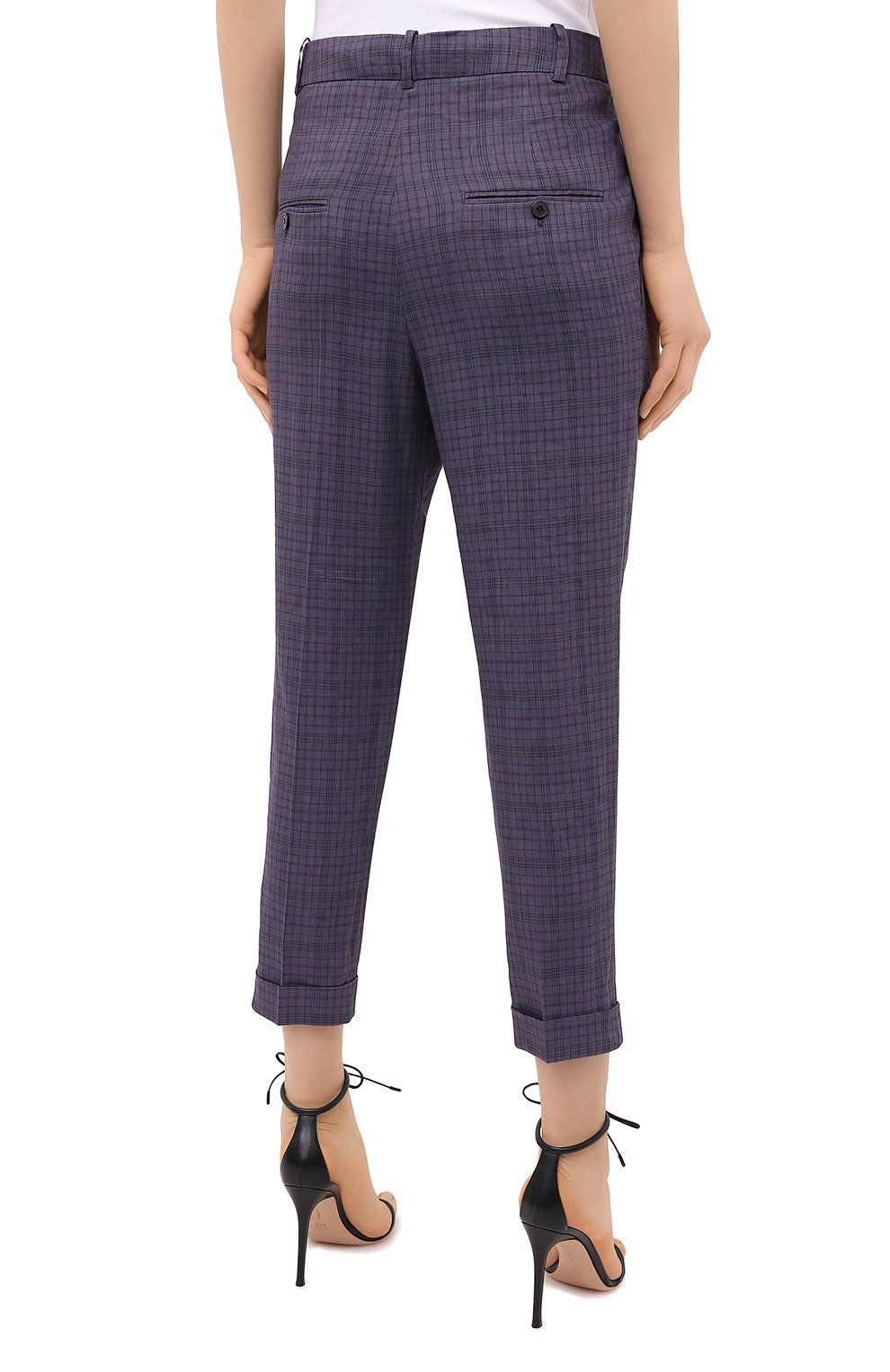 Льняные брюки ISABEL MARANT ETOILE, арт. PA1514-21P013E/L0WEA, фото 4