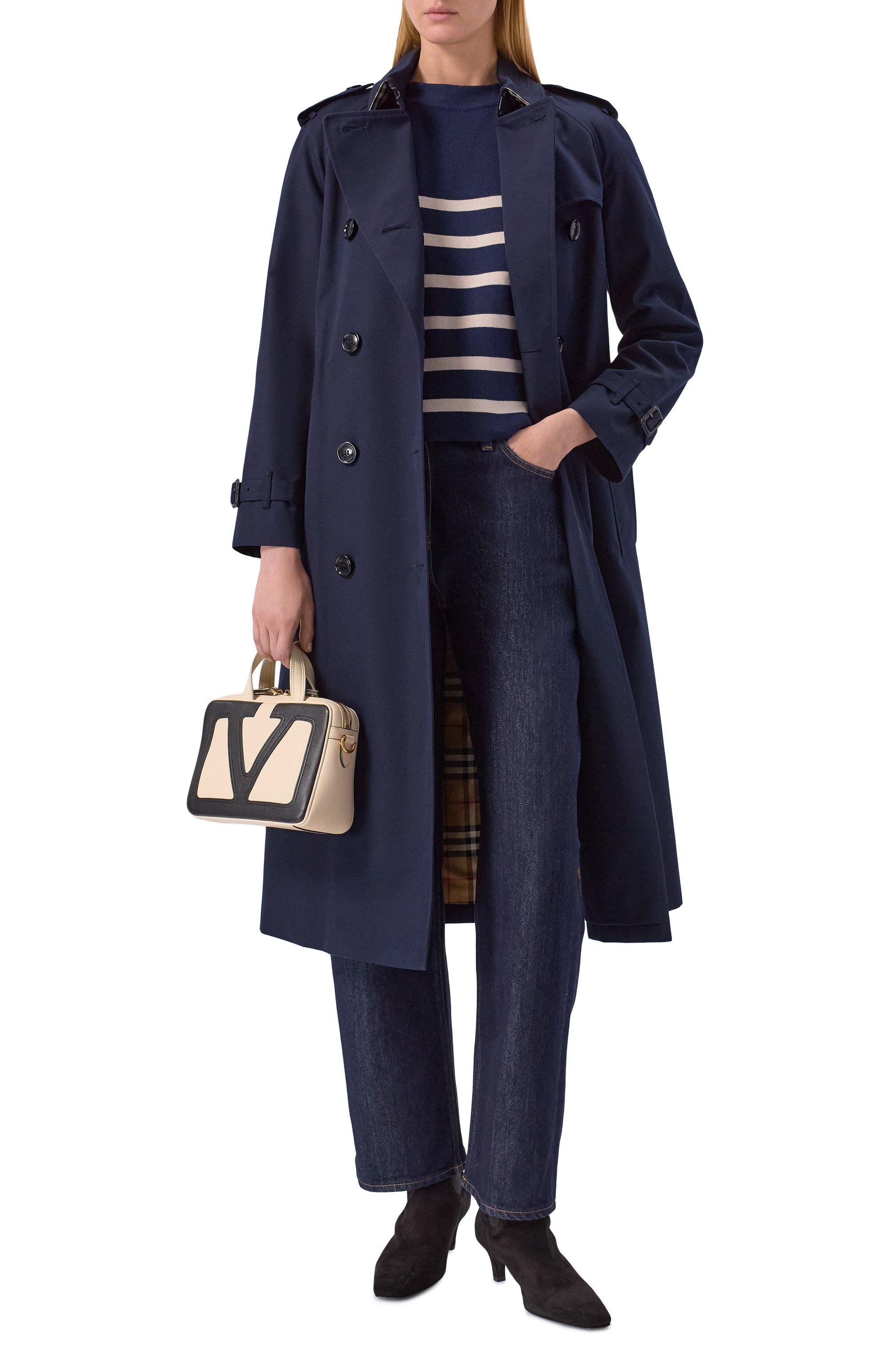 Хлопковый тренч BURBERRY, арт. 8117260, фото 2