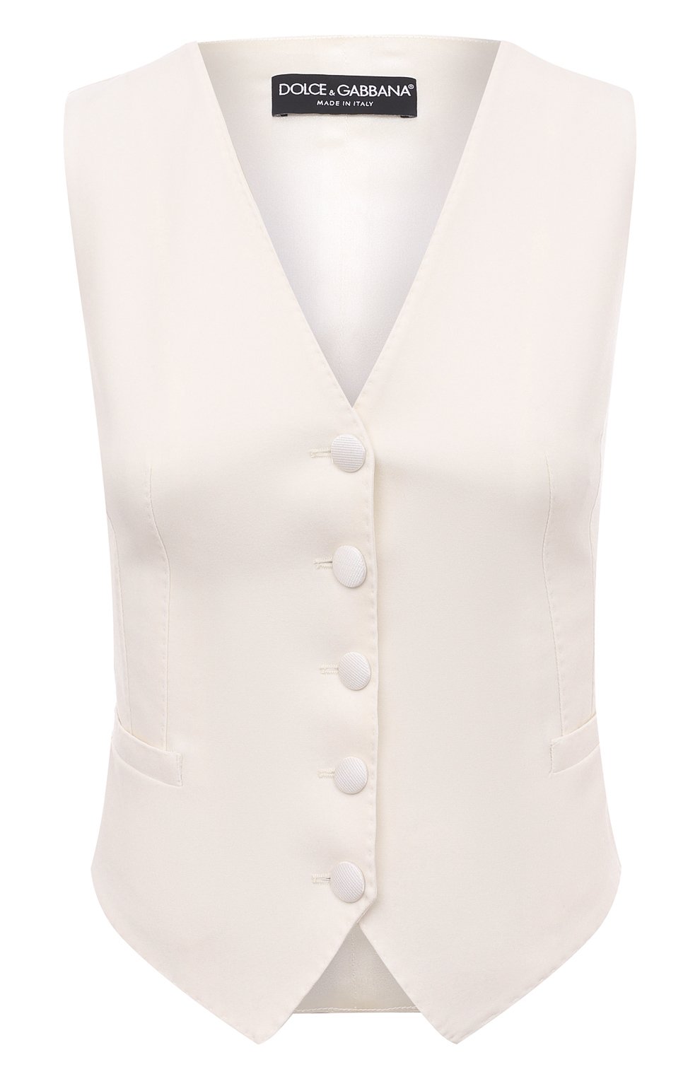 Жилет из шерсти и шелка DOLCE & GABBANA, арт. F79H5T/FUCCS, фото 1