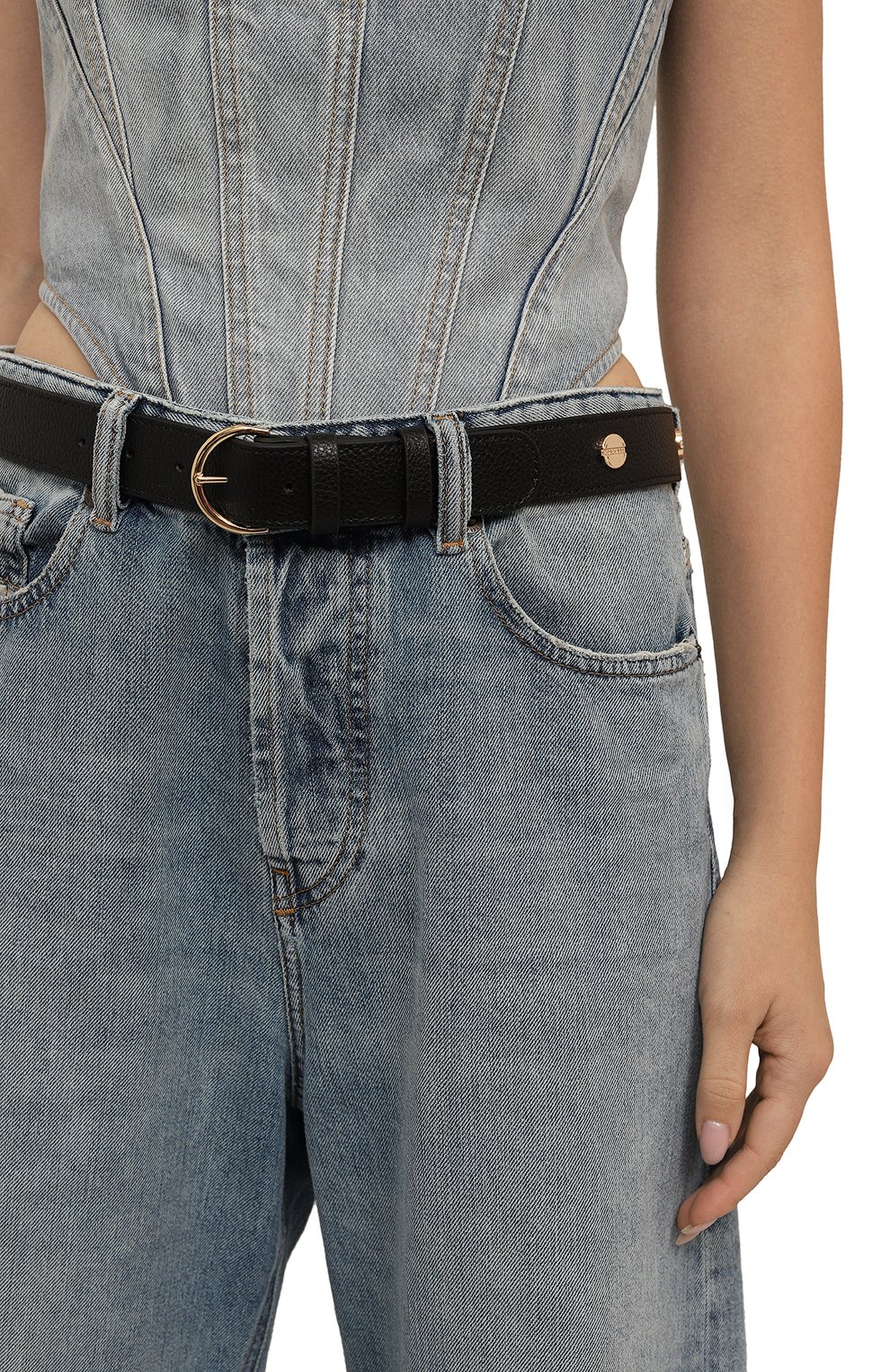 Кожаный ремень BORBONESE, арт. 901039, фото 2