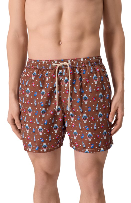 Плавки-шорты MC2 Saint Barth LIG0003-02693I/LIGHTING MICR0 FANTASY Коричневый  LIG0003-02693I/LIGHTING MICR0 FANTASY Фото 2