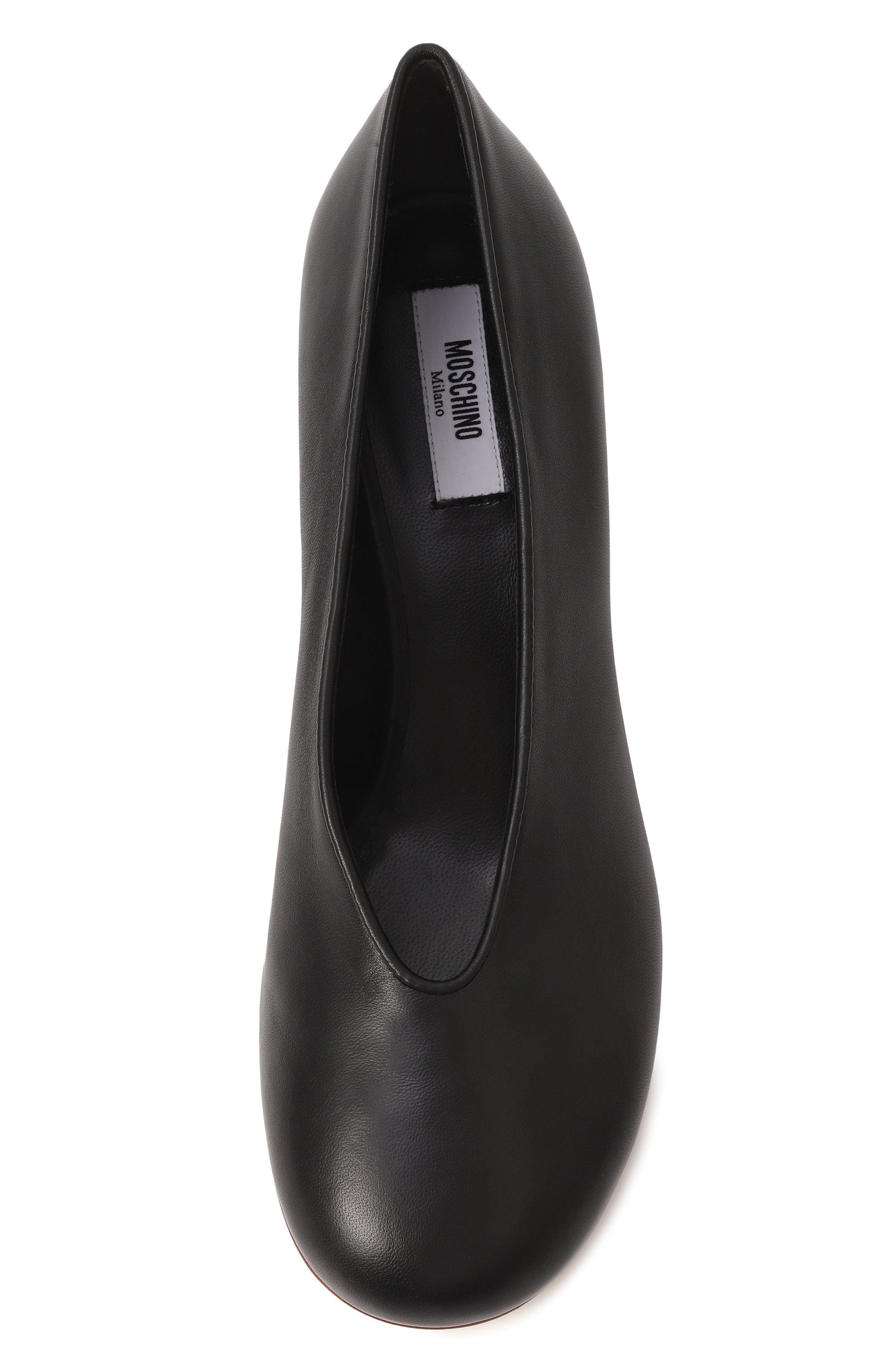 Кожаные туфли duck 55 MOSCHINO, арт. 10015/MA0, фото 6