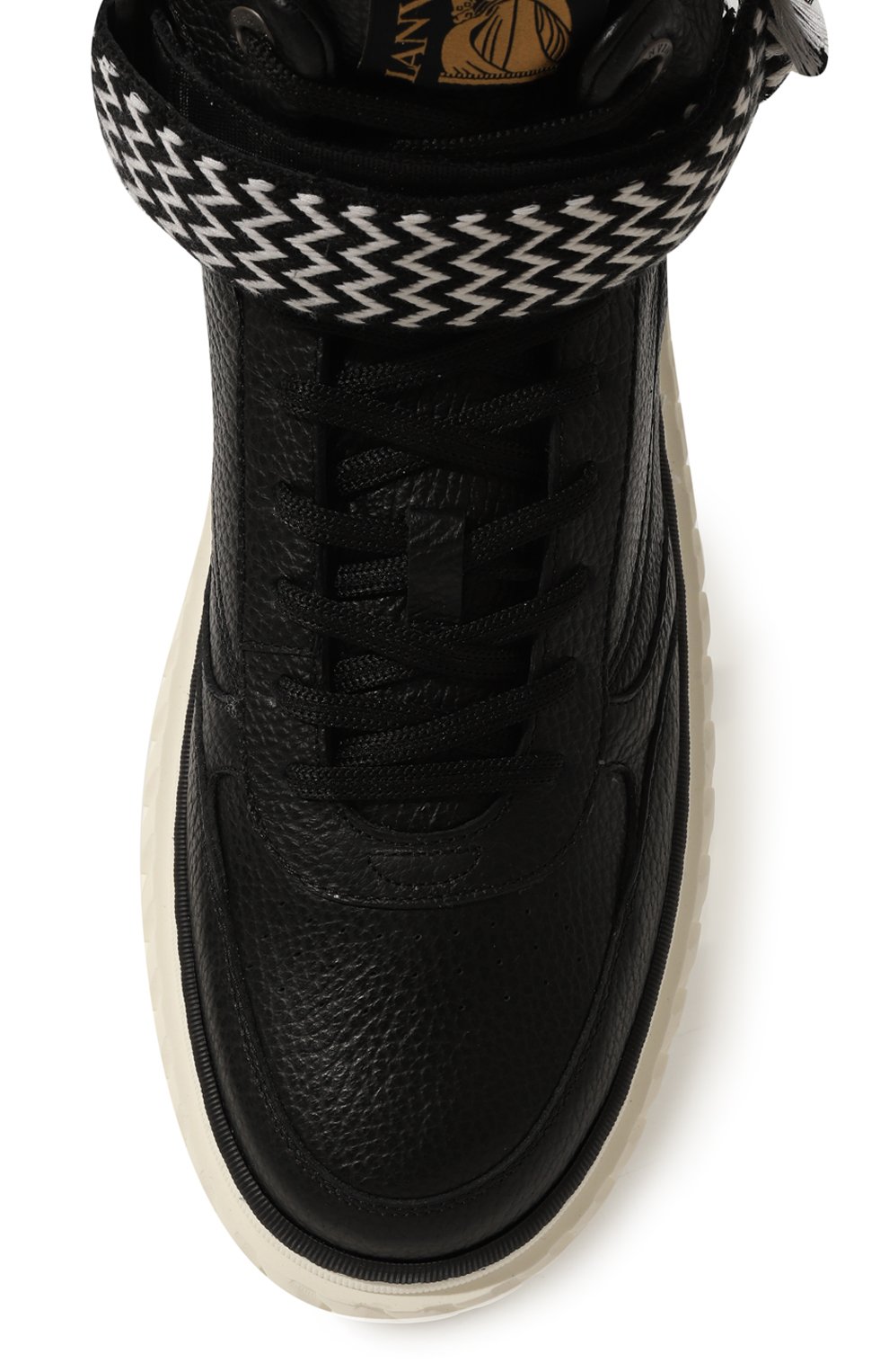 Кожаные кеды curbies 2 LANVIN, арт. FM-SKLK04-ADRI-P23, фото 6