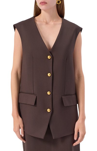 Шерстяной жилет P.A.R.O.S.H., арт. LILIUXY25-D410053G, фото 3