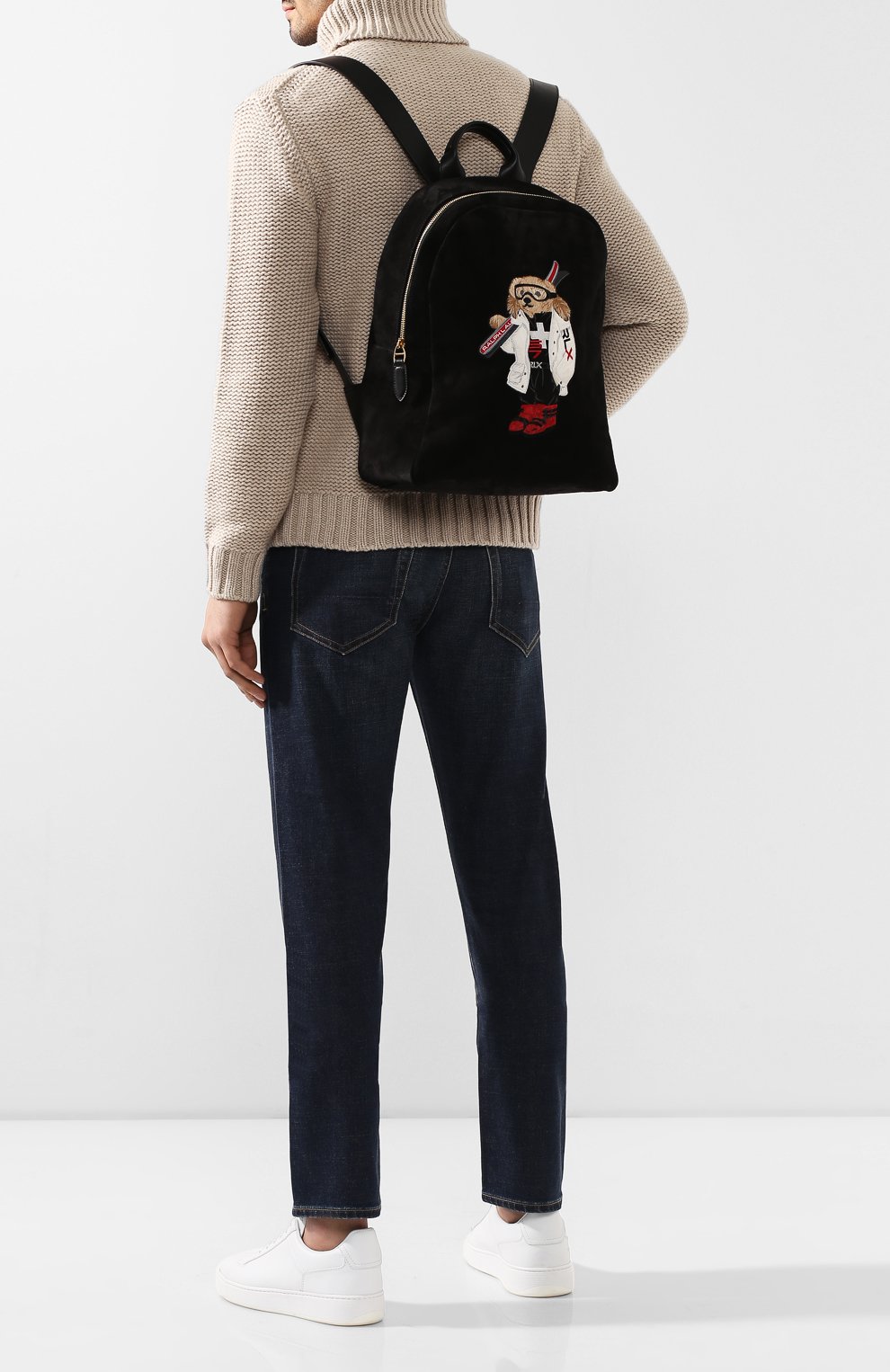 Замшевый рюкзак RALPH LAUREN, арт. 437773439, фото 2