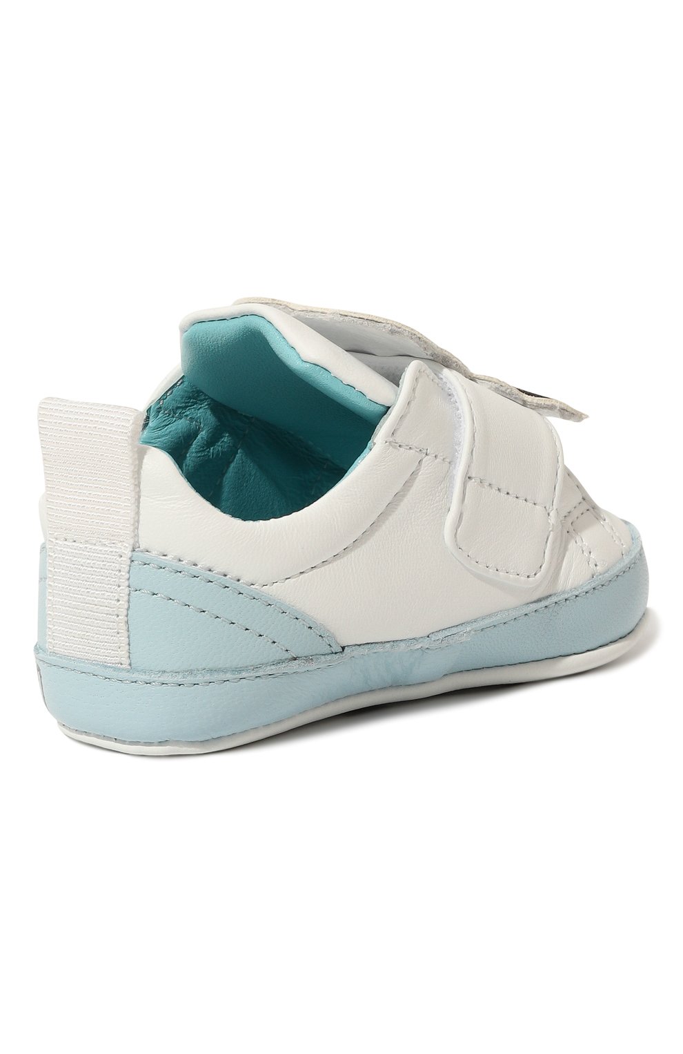 Кожаные пинетки MOSCHINO, арт. 75820/16, фото 3