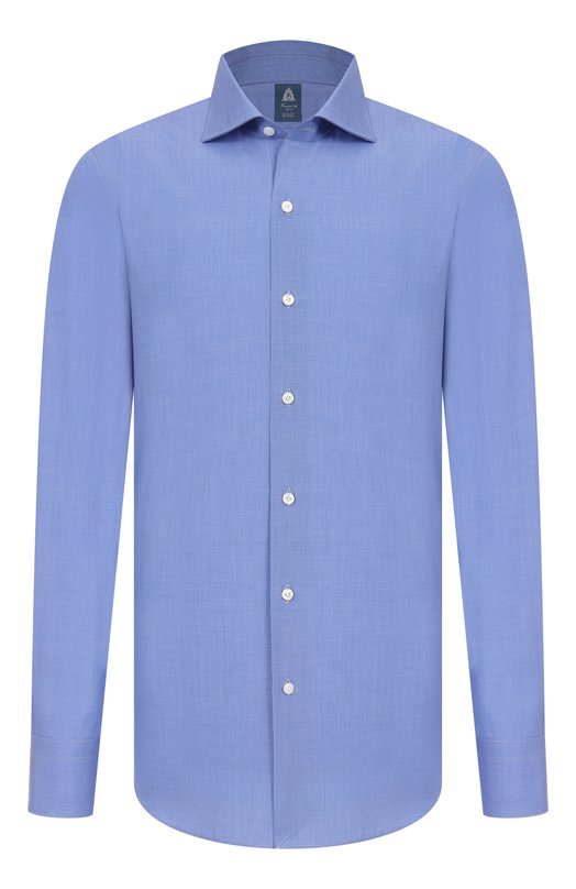 Хлопковая сорочка Finamore 1925 170/2 M/C0239 Синий 170/2 M/C0239
