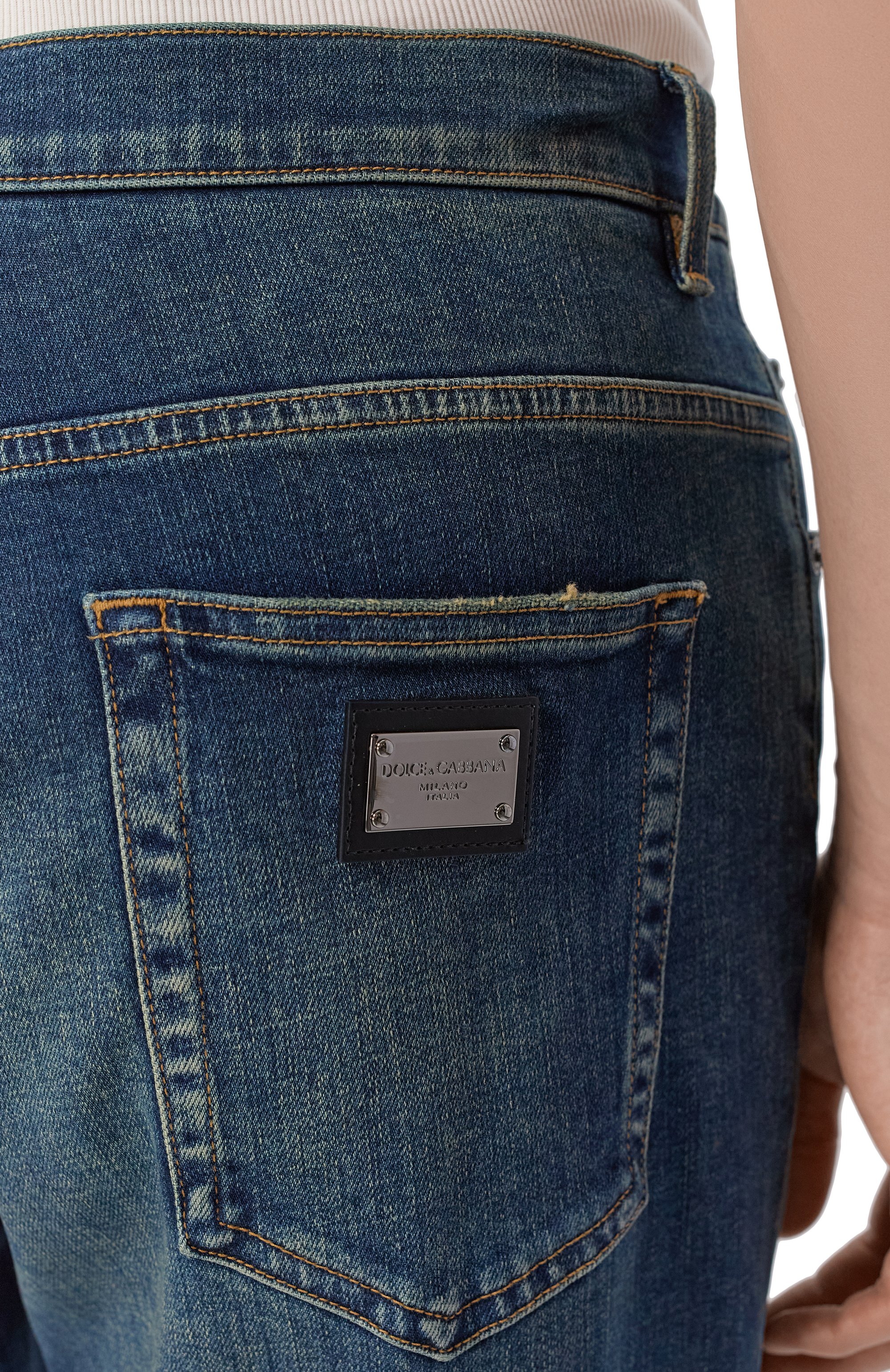 Джинсы loose DOLCE & GABBANA, арт. GYJDAD/G80W9, фото 5