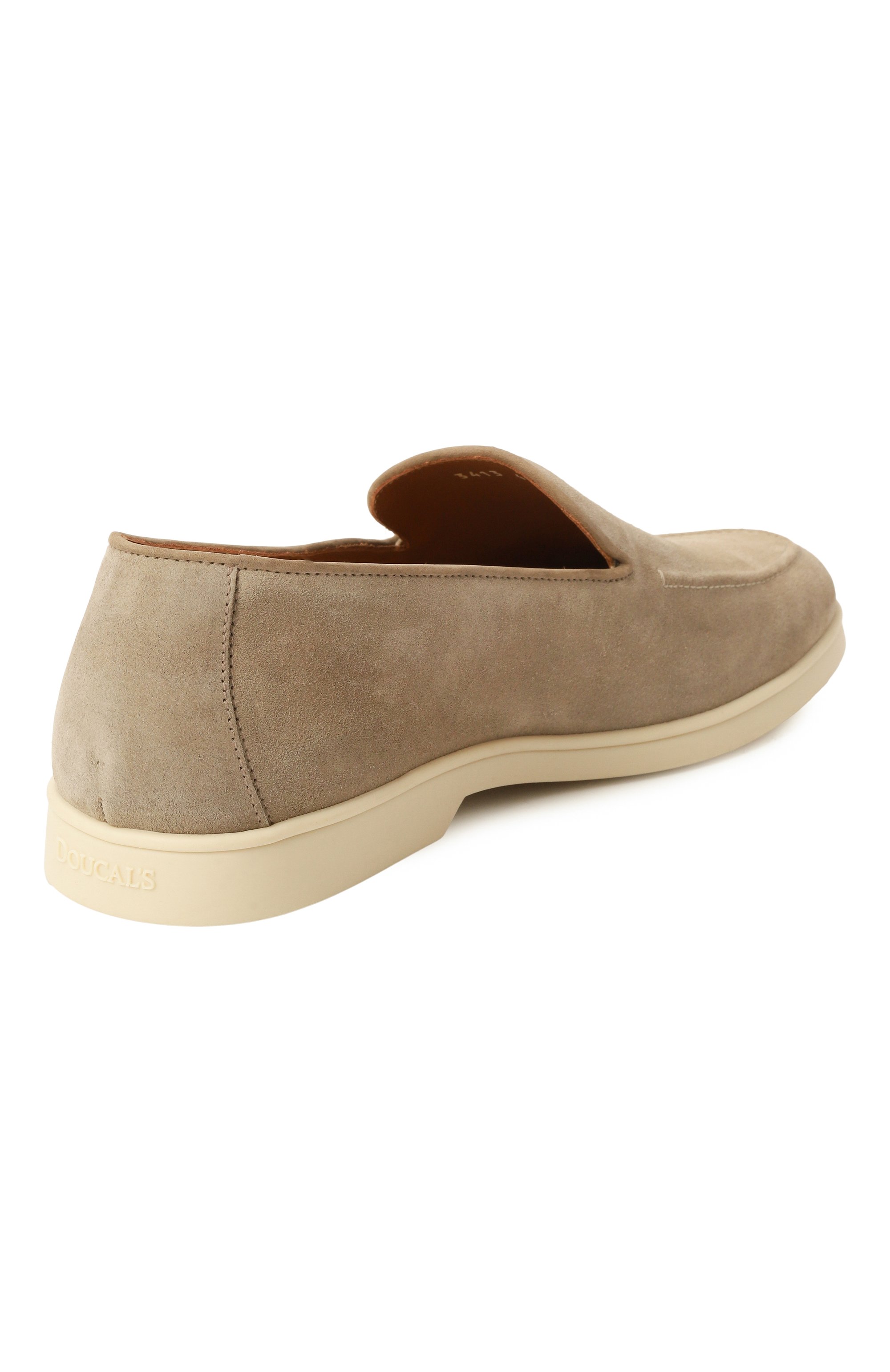 Замшевые лоферы DOUCAL'S бежевого цвета по цене 48050 руб., арт. DU3413NWMAUY009G, фото 5 Замшевые лоферы DOUCAL'S, арт. DU3413NWMAUY009G, фото 5