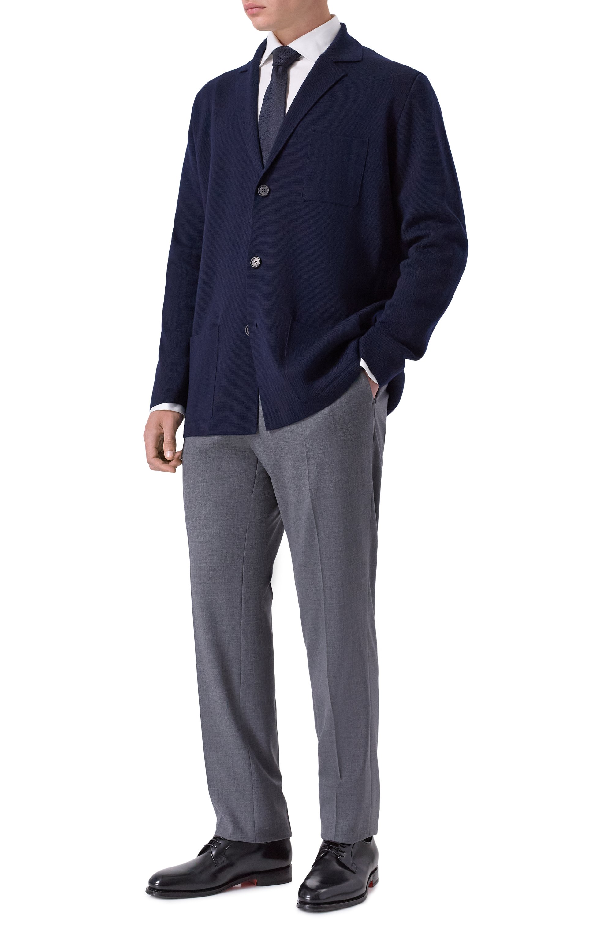 Шерстяной пиджак CORNELIANI, арт. 26M586-2625164, фото 2