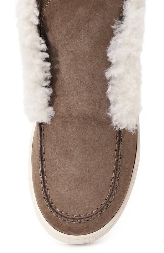 

Замшевые слипоны Montelpare Tradition, Хаки