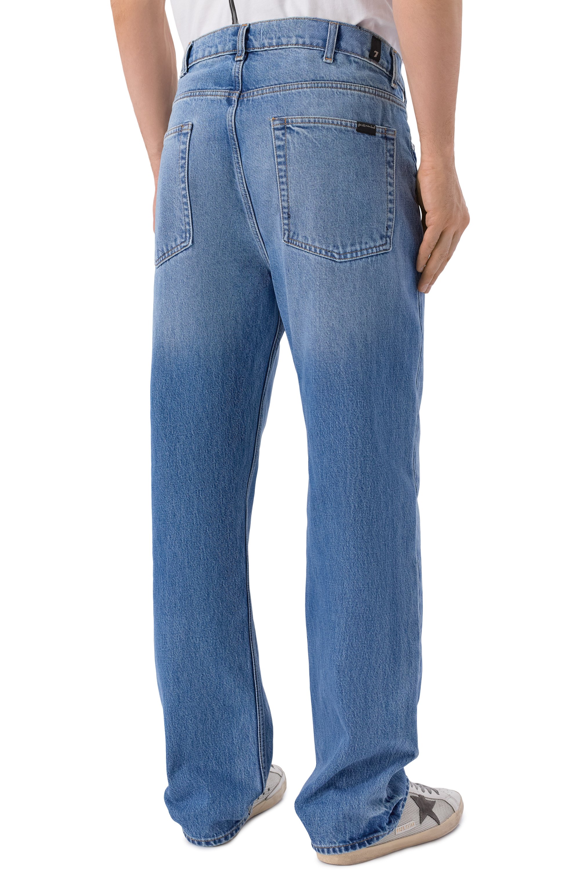 Джинсы easy straight 7 FOR ALL MANKIND, арт. 7T5H0E35-1DS, фото 4