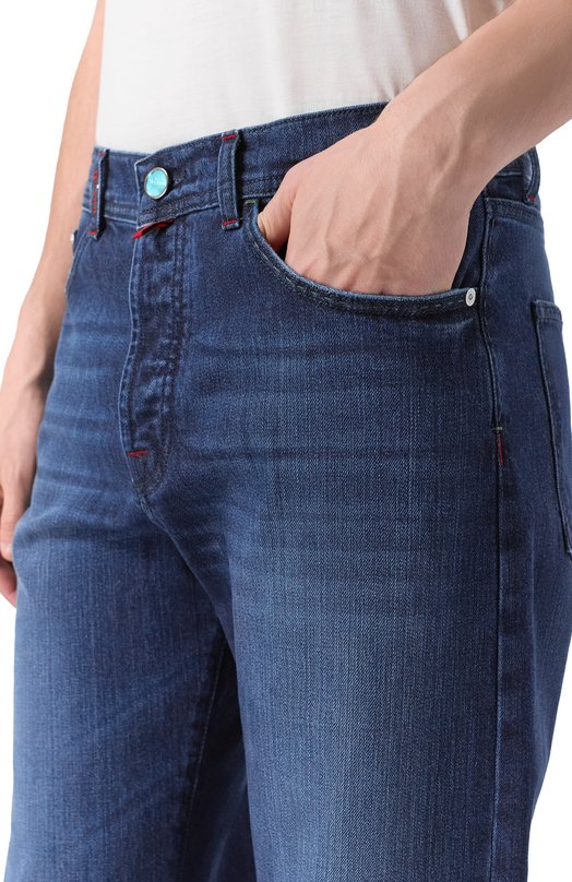 Джинсы Kiton UPNJS1K0115H03 Синий  UPNJS1K0115H03 Фото 5