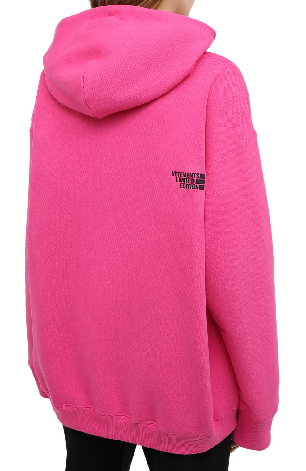 Хлопковое худи VETEMENTS, арт. UE51TR730P 1604/W, фото 4
