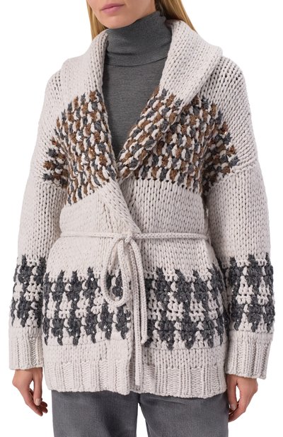 Кашемировый кардиган BRUNELLO CUCINELLI, арт. M52638506, фото 3