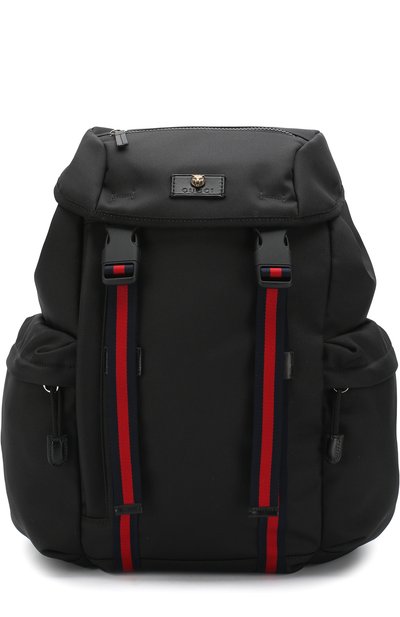 Текстильный рюкзак с клапаном GUCCI, арт. 429037/K1N1X, фото 1