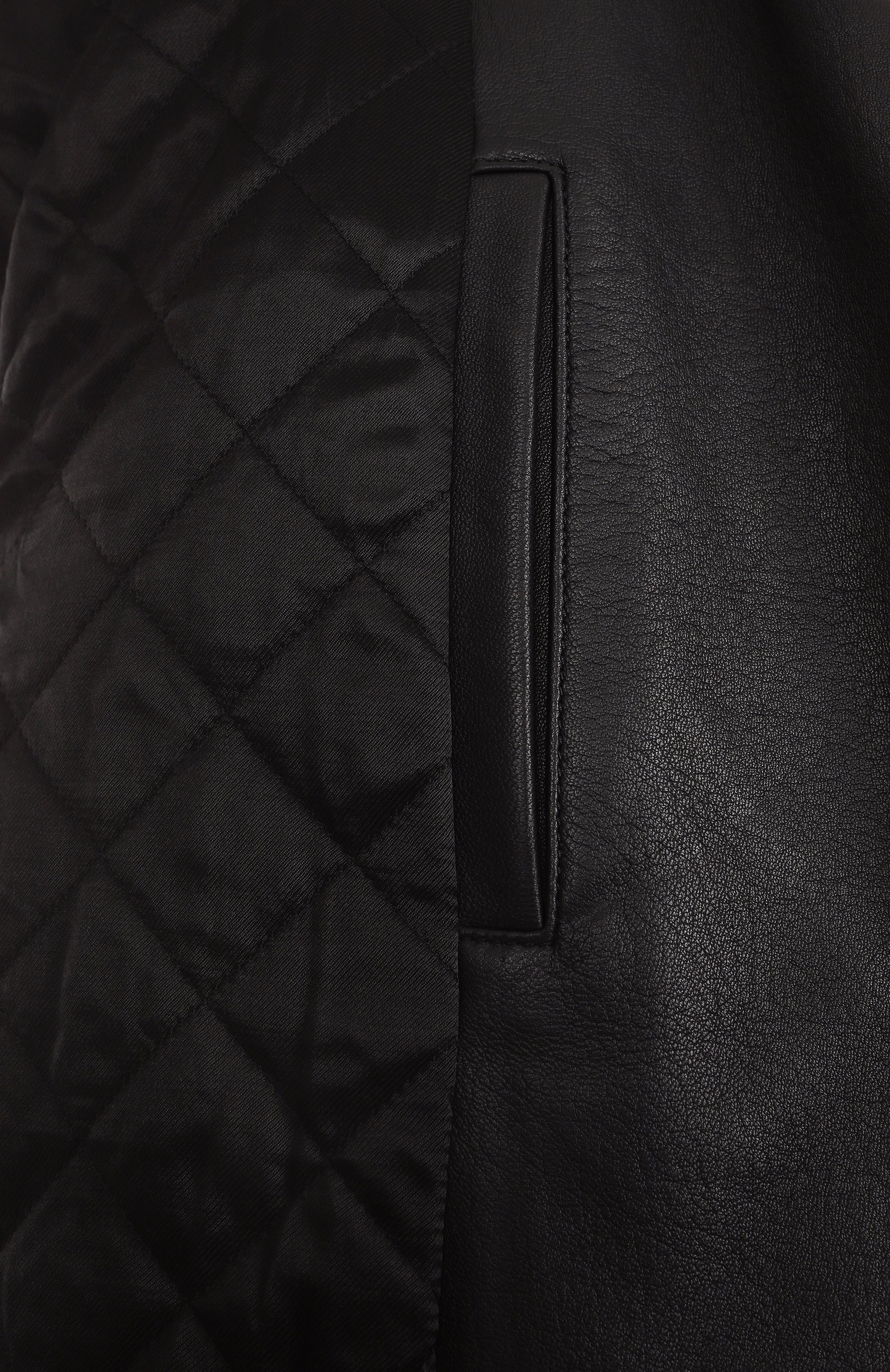 Кожаная куртка SAINT LAURENT, арт. 822089/YC0Q2, фото 7