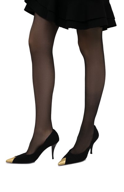 Текстильные туфли SAINT LAURENT, арт. 681279/0C002, фото 3