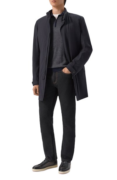 Поло из шерсти и шелка CORNELIANI, арт. 28M587/2A25144, фото 2