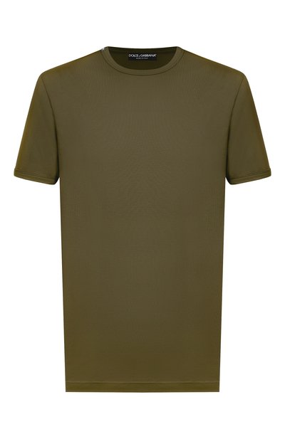 Мужская хлопковая футболка DOLCE & GABBANA, арт. G8JX7T/G7P1A