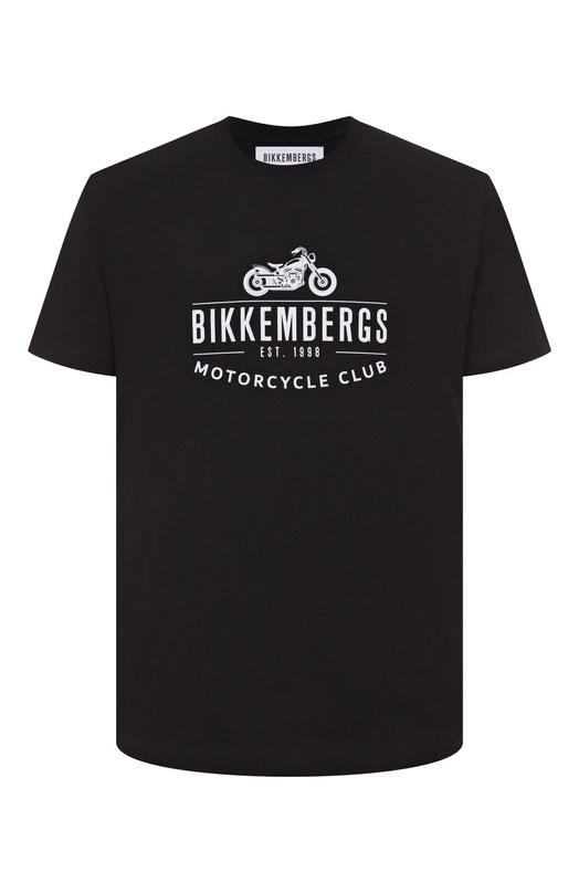 Хлопковая футболка Dirk Bikkembergs BMT1211 Чёрный BMT1211